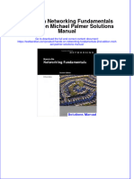 Full Download Hands-On Networking Fundamentals 2nd Edition Michael Palmer Solutions Manual All Chapter 2024 PDF