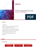 DTCO Integrated Tool Flow-Silvaco