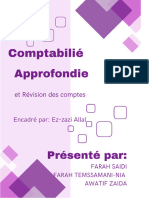 LE CADRE DE LA COMPTABILITE Approfondie