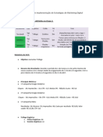 Relatório Final de Implementação de Estratégias de Marketing Digital