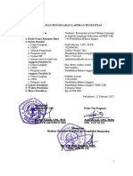 Laporan Hasil Penelitian