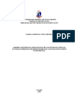 Artigo 2 - Saberes Docentes Dos Professores de Ciências Dos Anos Finais Do Ensino Fundamental