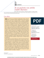 Dorsalgia Aguda en Paciente Con Artritis Reumatoide y Cuadro Diarreico