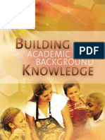 2004 - Robert Mazano. - The Importance of Background Knowledge. Washington, DC The National Center For Education Statistics.