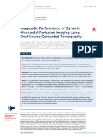 Diagnostic Performance of Dynamic Myocardial Perfusion Imaging With DSCT