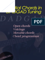 Essential Chords in DADGAD Tuning