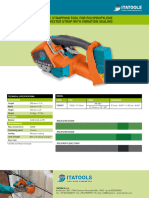 ITA 20 Concept LT: Electric Strapping Tool For Polypropylene and Polyester Strap With Vibration Sealing