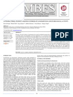 Antibacterial Assisted Pigment