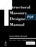 Structural Masonry Designers Manual