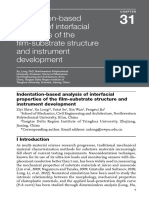 Indentation-Based Analysis of Interfacial Properties of The Film-Substrate Structure and Instrument Development