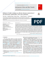 Influence of Solder Condition On Effective Thermal Conductivity of