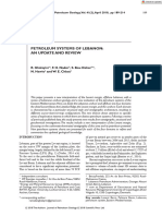 Journal of Petroleum Geology - 2018 - Ghalayini - PETROLEUM SYSTEMS OF LEBANON AN UPDATE AND REVIEW