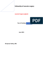 Log Book Vascular Surgery - Updated