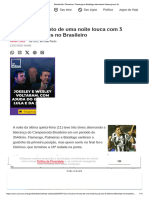 Brasileirão - Palmeiras, Flamengo e Botafogo Alternaram Liderança em 4h