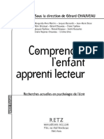 Comprendre L'enfant Apprenti Lecteur