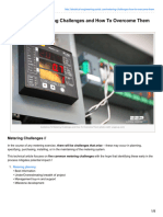 Guidelines To Metering Challenges and How To Overcome Them