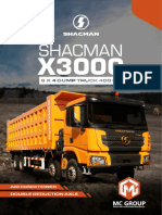 x3000 8x4 Dump Truck 400hp Yellow