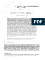 Plant Leaf Disease Detection Using Resnet-50 Based On Deep Learning