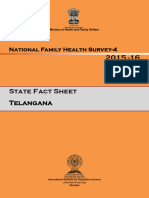 302telangana Fact Sheet NFHS-4 2015-16