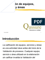 Calificaci N de Equipos Servicios y Areas