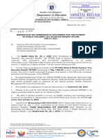 DM 462 S. 2023 PREPARATION AND SUBMISSION OF DOCUMENTS FOR THE PAYMENT OF WORLD TEACHERS DAY INCENTIVE DENEFIT WTDIB FOR CY 2023