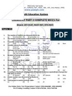 PASS 12th Chemistry MCQs