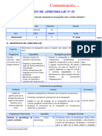 SESIÓN 5 - Planificación Estructurada Iniciando La Monografía Sobre Cambio Climático - COM 5°