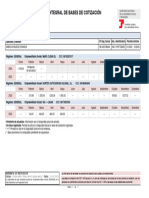 Informe Bases Cotización Online