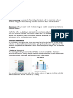 Electrochemistry