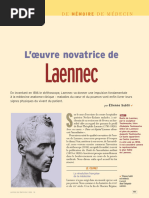 L Oeuvre Novatrice de Laennec Etienne Subtil La Revue Du Praticien