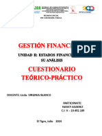 Gestion Financiera Unidad Ii Nancy Alvarez