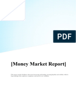 Comprehensive Report On The Money Market