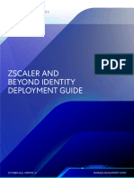 Zscaler Beyond Identity Deployment Guide FINAL