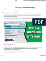 Wireshark Termux