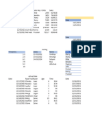 Filters Dataset - Excel