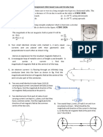 Assignment - CH 4 Biot-Savart Law and Cicular Loop