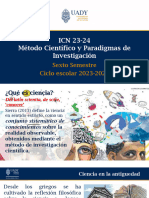 Icn 23-24 - Método Científico - Paradigmas