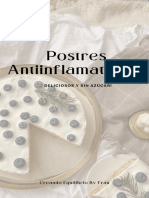 Postres Antiinflamatorios