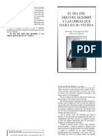 2015-08-23 El Dia Del Hijo Del Hombre y Las Obras Que Hara en Su Venida