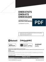 DMX4707S DMX47S DMX5020S: Instruction Manual