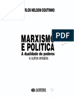 COUTINHO, Carlos Nelson. A Dualidade de Poderes - Estado e revolu+Âº+Ãºo No Pensamento Marxista