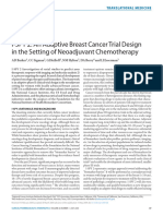 I-SPY 2 An Adaptive Breast Cancer Trial Design in The Setting of Neoadjuvant Chemotherapy