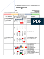 Calendario Año Escolar 2024