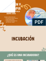 Incubación y Fototerapia