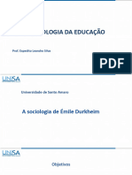 Sociologia Da Educação