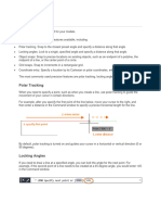 Autocad Precision Notes