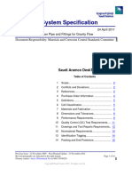 01-SAMSS-029 RTR (Fiberglass) Sewer Pipe and Fittings For Gravity Flow