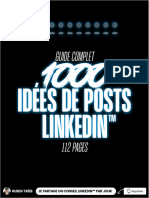 1000 Idées de Publications LinkedIn