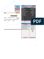 Template Budgetting Bulanan Keluarga