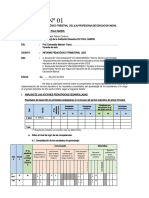 Resultados de La Evaluación Diagnóstica